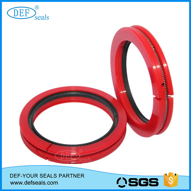 Split oil seal